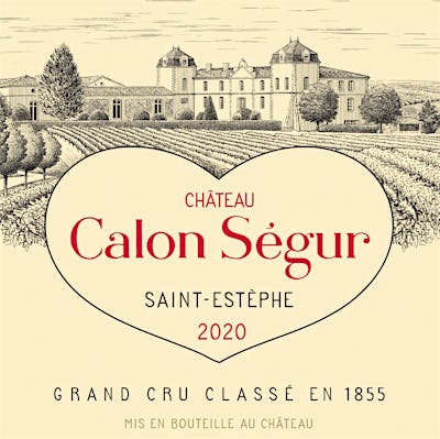 Label for Château Calon-Ségur