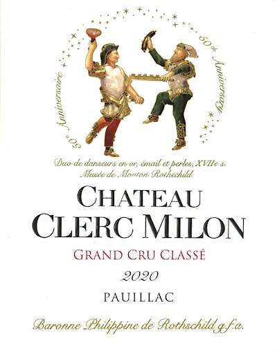 Label for Château Clerc Milon