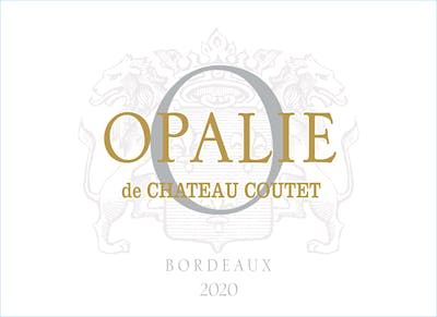 Label for Château Coutet