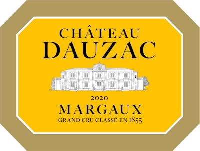 Label for Château Dauzac