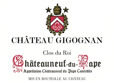 Label for Château Gigognan