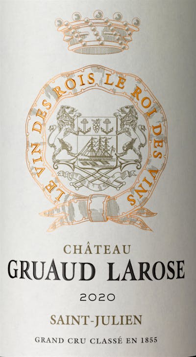 Label for Château Gruaud-Larose