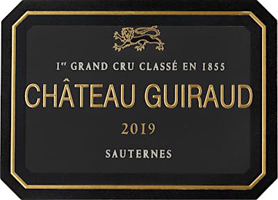 Label for Château Guiraud