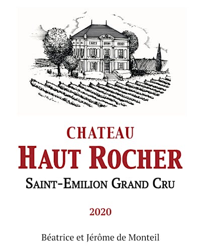 Label for Château Haut Rocher