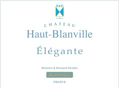 Label for Château Haut-Blanville