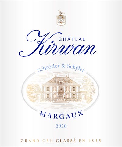 Label for Château Kirwan