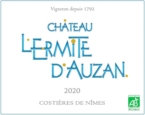 Label for Château L'Ermite d'Auzan