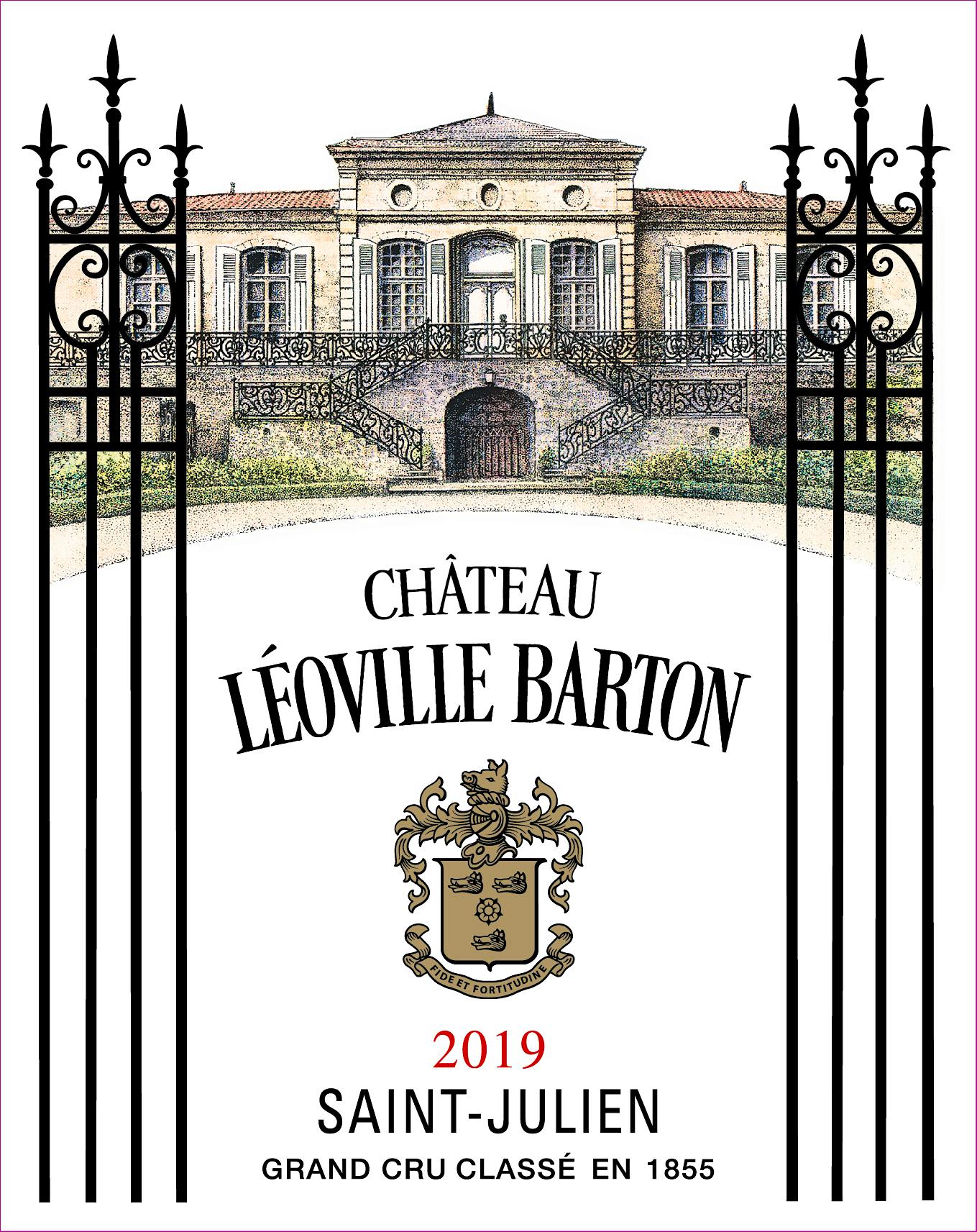 Label for Château Léoville Barton