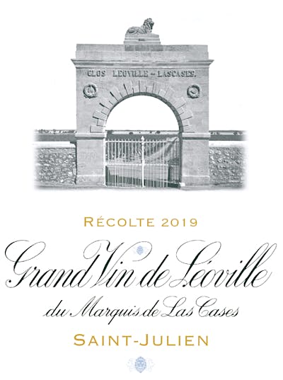 Label for Château Léoville Las Cases