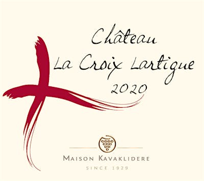 Label for Château La Croix Lartigue