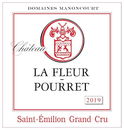 Label for Château La Fleur-Pourret