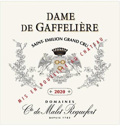 Label for Château La Gaffelière