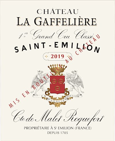 Label for Château La Gaffelière