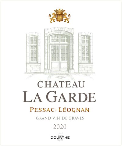 Label for Château La Garde