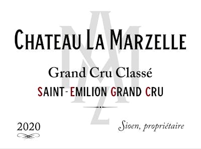 Label for Château La Marzelle