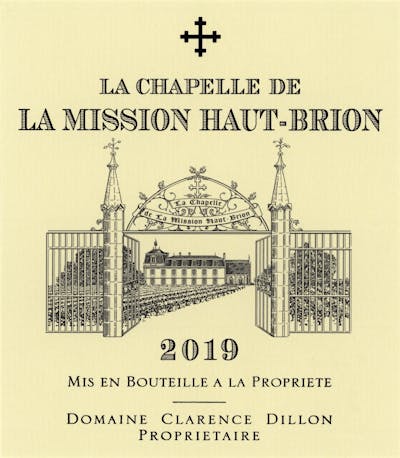Label for Château La Mission Haut-Brion