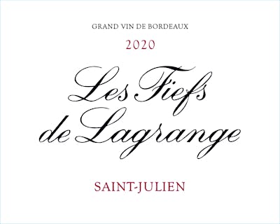Label for Château Lagrange
