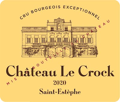 Label for Château Le Crock
