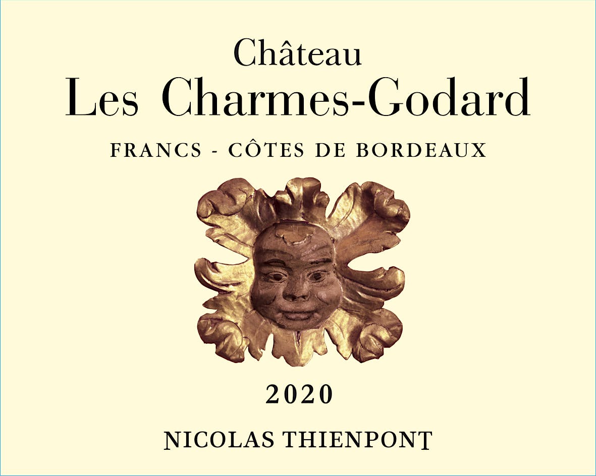 Label for Château Les Charmes-Godard