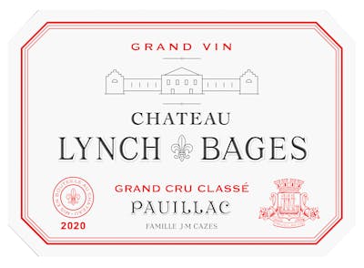 Label for Château Lynch Bages