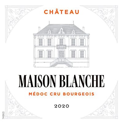 Label for Château Maison Blanche
