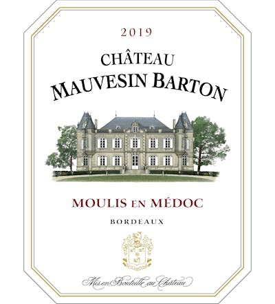 Label for Château Mauvesin Barton
