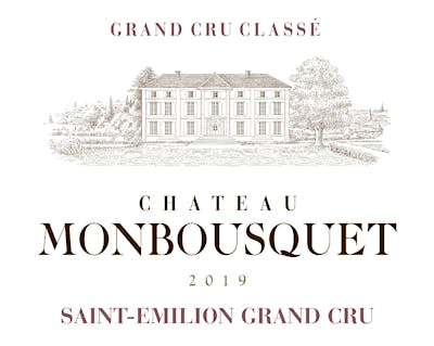 Label for Château Monbousquet
