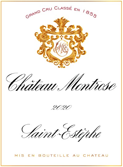 Label for Château Montrose