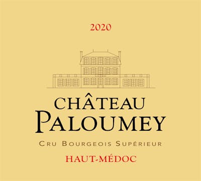 Label for Château Paloumey