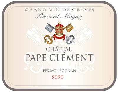 Label for Château Pape Clément