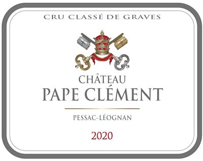 Label for Château Pape Clément