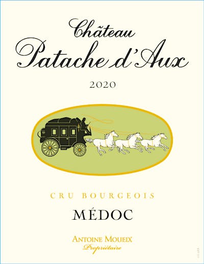 Label for Château Patache d'Aux