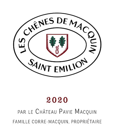 Label for Château Pavie Macquin