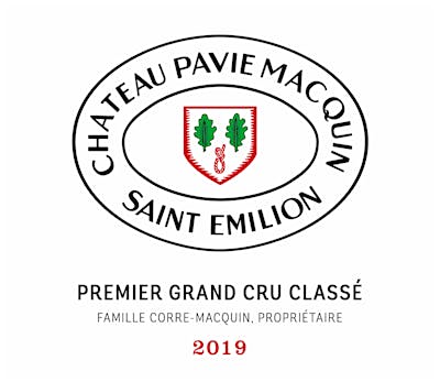 Label for Château Pavie Macquin