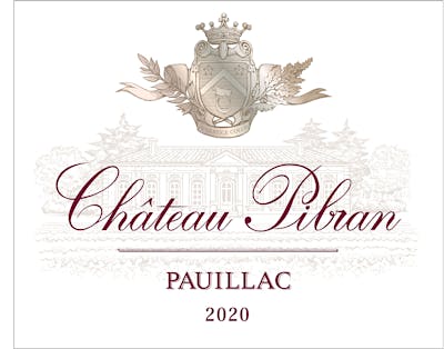 Label for Château Pibran
