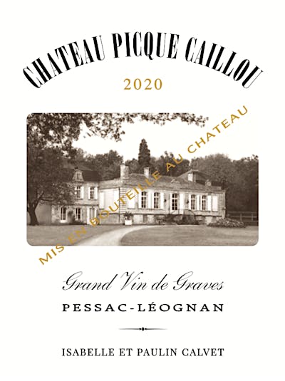 Label for Château Picque Caillou