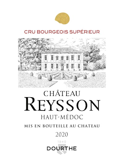 Label for Château Reysson