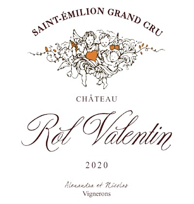 Label for Château Rol Valentin