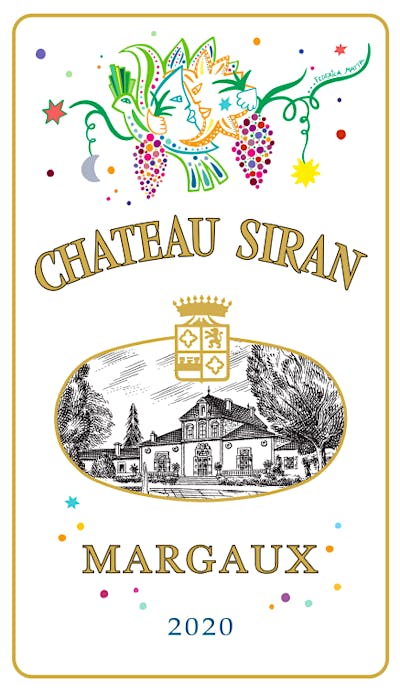 Label for Château Siran