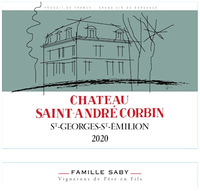 Label for Château St.-André Corbin