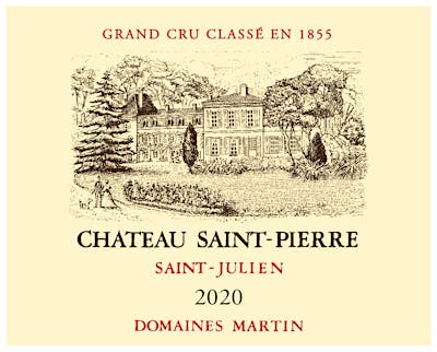 Label for Château St.-Pierre