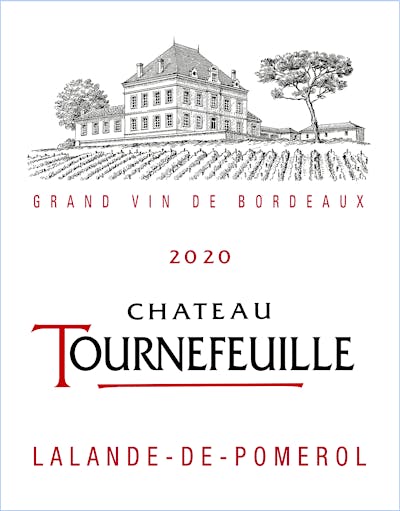Label for Château Tournefeuille
