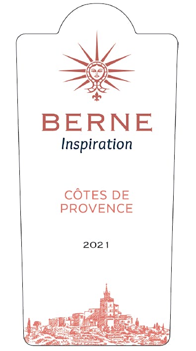 Label for Château de Berne