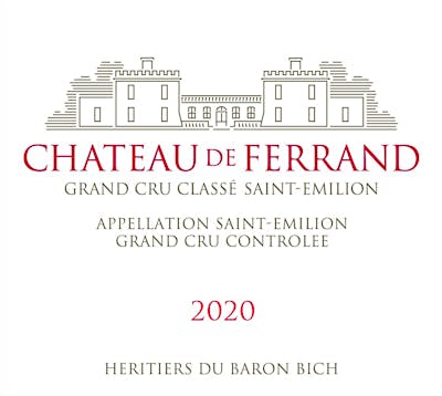 Label for Château de Ferrand