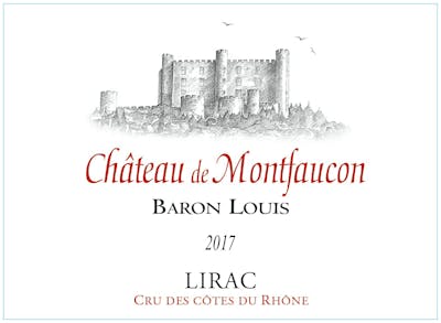 Label for Château de Montfaucon