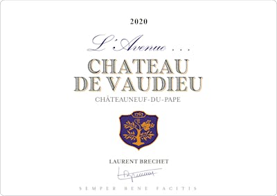 Label for Château de Vaudieu