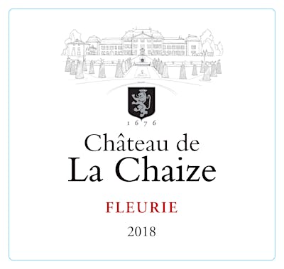 Label for Château de la Chaize