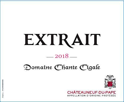 Label for Chante Cigale