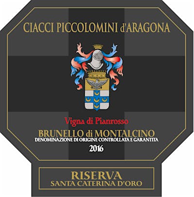 Label for Ciacci Piccolomini d'Aragona