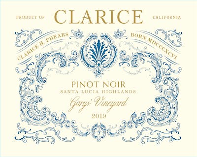 Label for Clarice Wine Co.